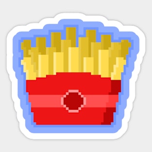 Pixel Fries Sticker